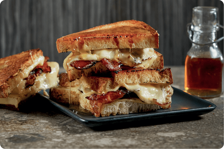 Sweet 'n' Salty Grilled Cheese