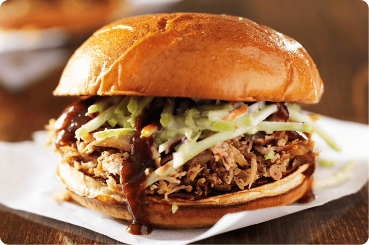 Pulled Pork & Slaw Rolls